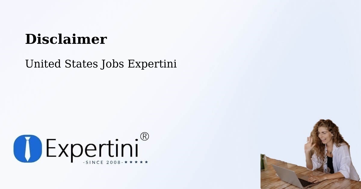Disclaimer – Abilene - United States Jobs Expertini