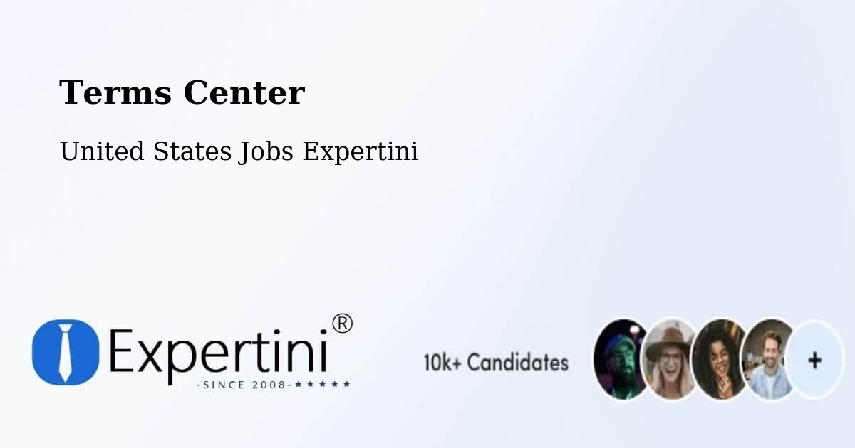 Terms of Service – Abilene - United States Jobs Expertini